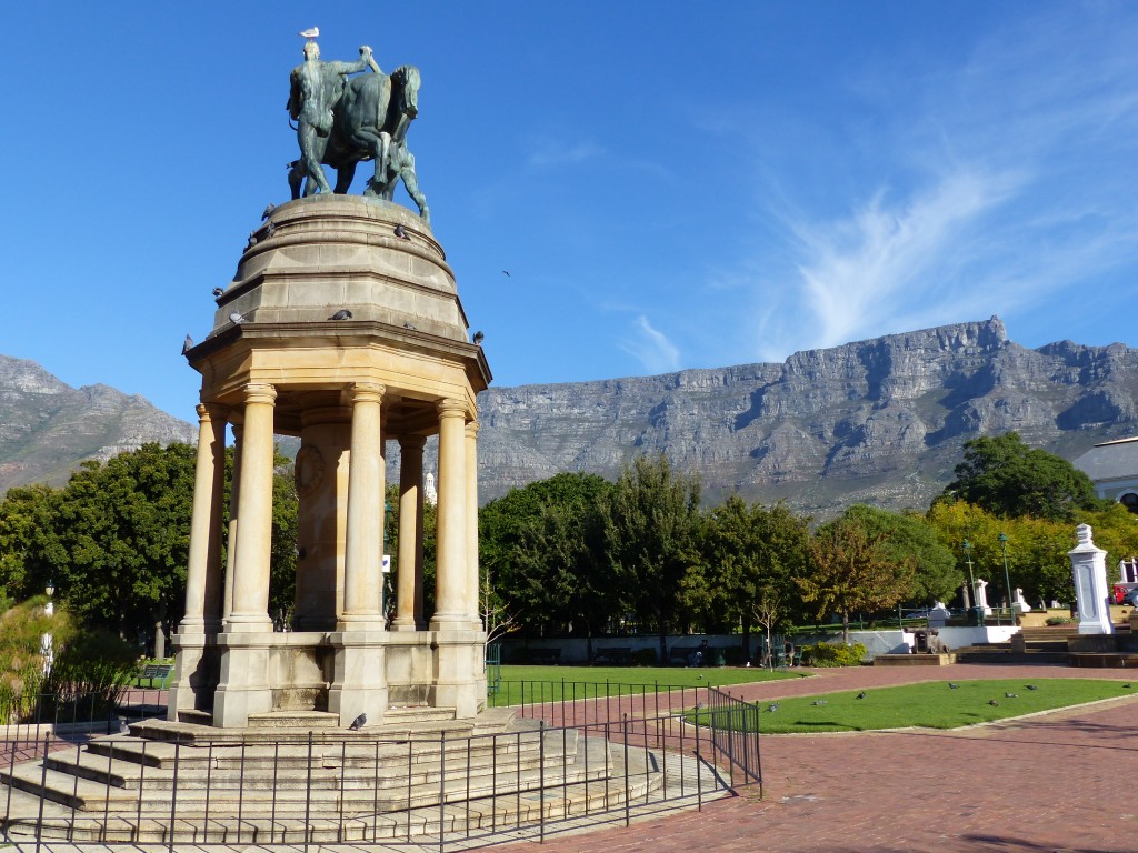 View of Table Mountain while on a city tour