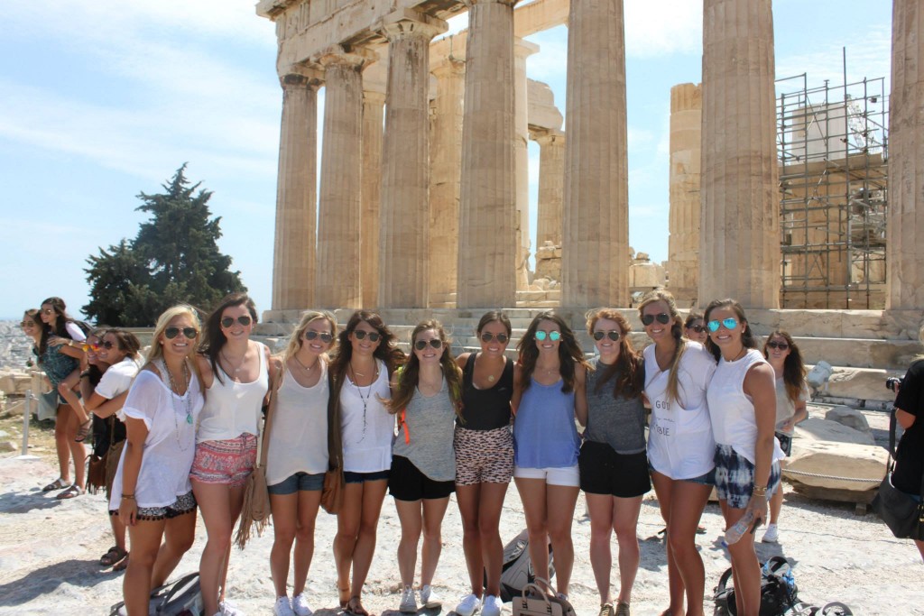 Ancient Athens with new friends