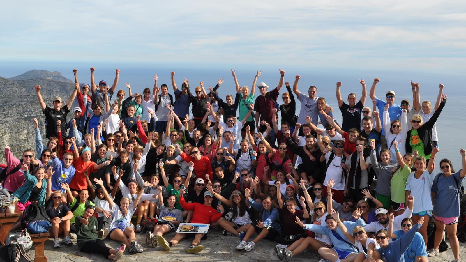 One of our first Cape Town groups