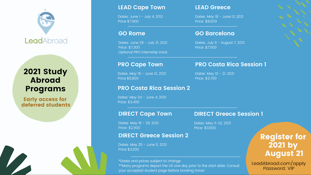 Deferred Student Hub Leadabroad