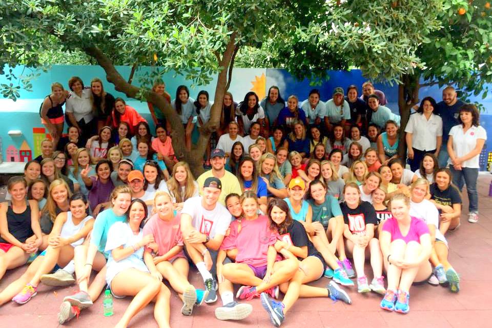 LEAD Greece group picture after service