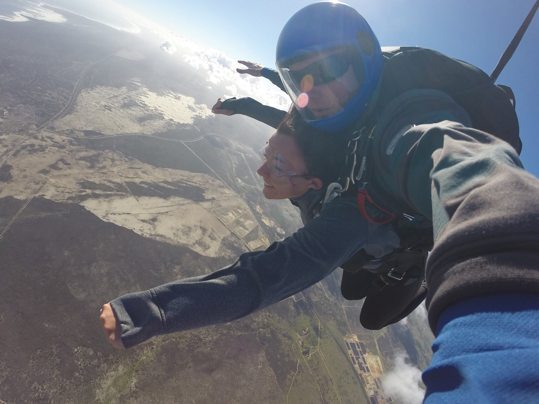 Skydiving