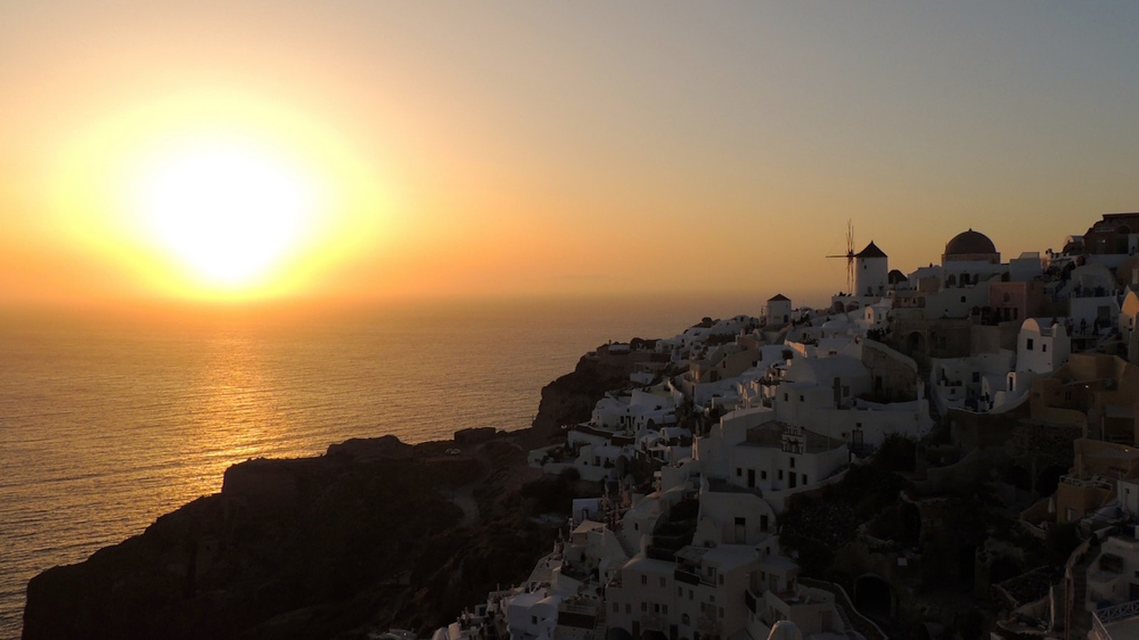 Sunset at Oia