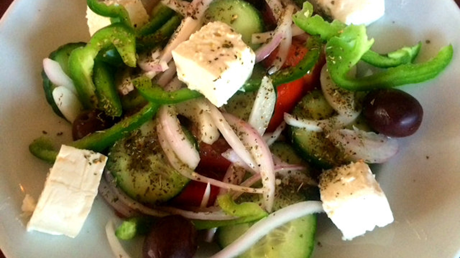 Delicious Greek salad