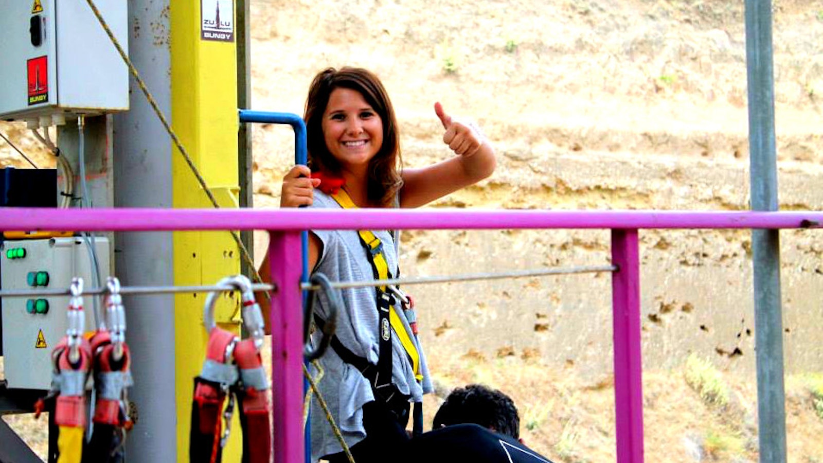 Madison ready to bungee jump