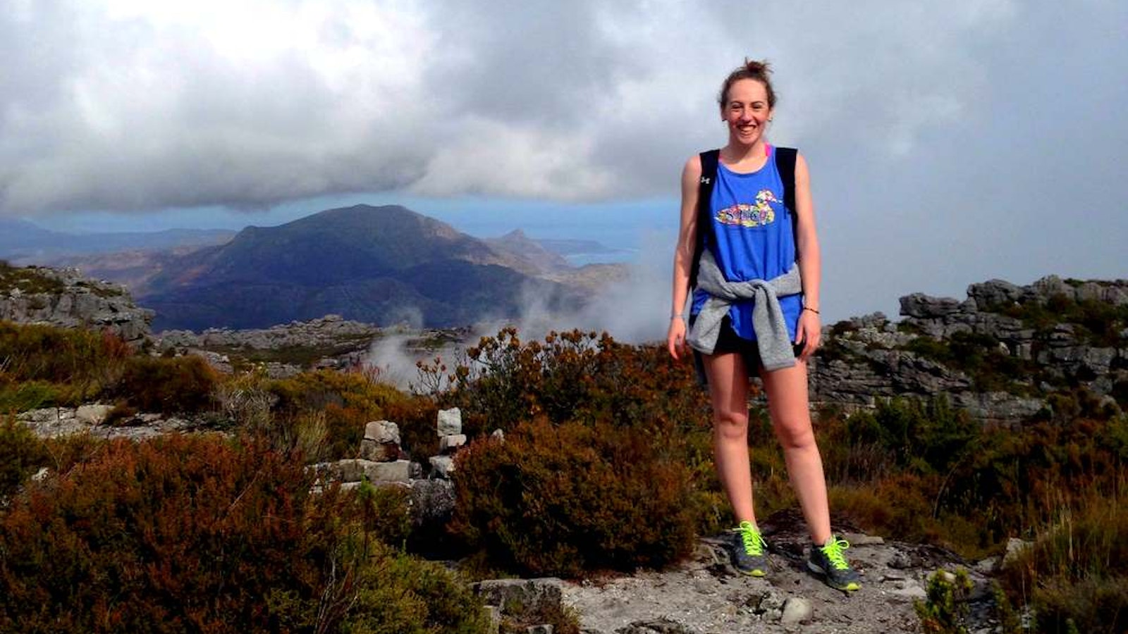 Sam on Table Mountain