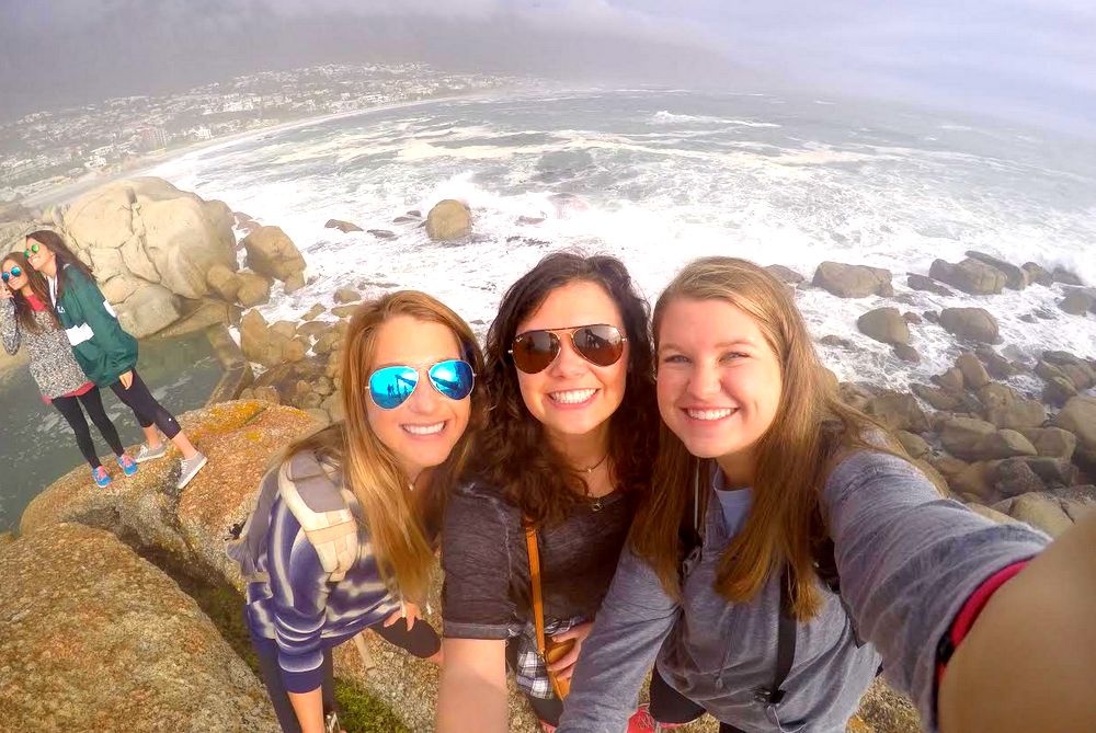 Students in Camps Bay